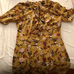 Topshop dress with front detail